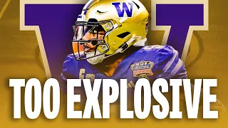 Washington Football's Offense Was Too Much For Texas Football | College Football Playoff