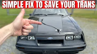 PREVENT Your FoxBody AOD From BLOWING UP!  // Throttle Valve Transmission Cable Install