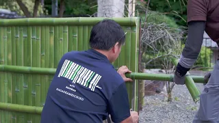 Everything about Nagaoka Meichiku; the bamboo fencing company in Kyoto. Tradition and artisanship