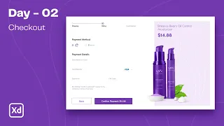 Daily UI Design Challenge | Day - 02 | Checkout