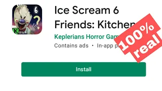 NEW GAME ICE SCREAM 6 FRIEND KITCHEN AVAILABLE NOW TO INSTALL | ICE SCREAM 6 TRAILER
