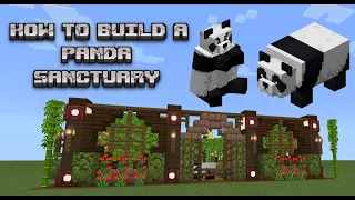 Minecraft: How To Build a Panda Sanctuary