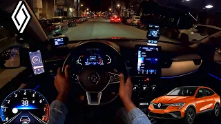 Renault Arkana 2022 Night Test Drive POV