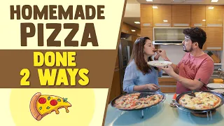Homemade Pizza done 2 Ways| Dr.Shriram Nene featuring Ms.Madhuri Dixit Nene