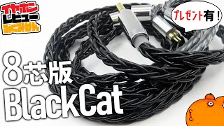 NICEHCK Black Cat Ultra【値引き＋プレゼント！】よりマイルドになった上級BlackCatイヤホンリケーブル！