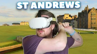 GOLFING AT ST ANDREWS IN VR - Golf+ Quest Gameplay (The Old Course)