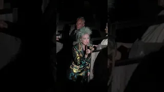 Cyndi Lauper - Hollywood Bowl - 7/12/19 - Walks Into The Audience