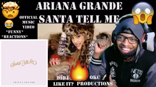 Ariana Grande - Santa Tell Me - Official Music Video - REACTION