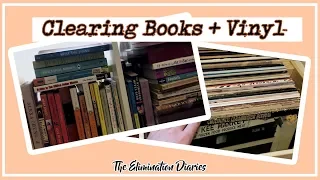The Elimination Diaries #3: Clearing My Bookshelf (Books, Vinyl, and More!) + Life Update!
