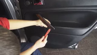 Разборка двери VW Passat B5 (Door removal)