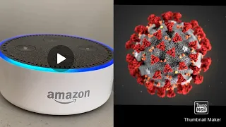 Covid 19 Amazon echo funny reply, Corona virus