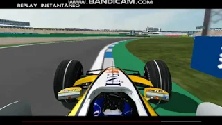 F1C- R MODDING 2008- Nelson Piquet JR onboard Hockenheim