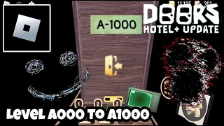 I Completed A1000 Rooms In Roblox Doors Hotel + Update On Mobile(Android)
