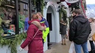 🇺🇸Leavenworth Washington☃️🏔🇺🇸,4k Walking Tour