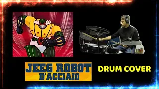 JEEG ROBOT  - sigla -   drum cover