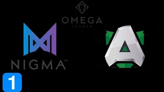 Nigma vs Alliance Game 1 OMEGA League Highlights Dota 2