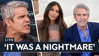 Andy Cohen OPENS Up About Working With The Kardashians..