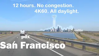 SF to Seattle in 12 hours! 4K60 Detailed Timestamps