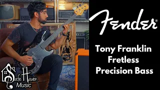 Fender Tony Franklin Fretless Precision Bass Demo