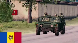 Parada militara de Ziua independentei Moldova in Arma 3