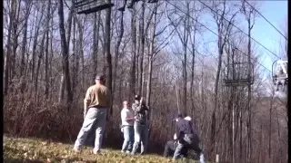 Hidden Valley Ski Patrol Chairlift Evacuation Training