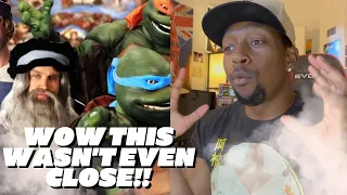 Rapper Reacts to ERB - Artists VS TMNT (REACTION) Epic Rap Battles of History REUPLOAD