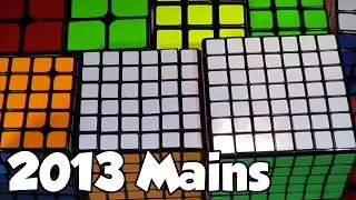 My Main Speed Cubes 5-1-13