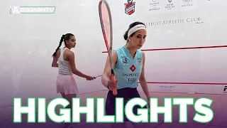 "THIS IS BRUTAL"  | Gohar v Elaraby | DAC PRO Squash Classic 2024 | SF HIGHLIGHTS