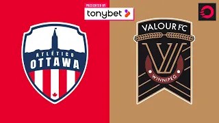 HIGHLIGHTS: Atlético Ottawa vs. Valour FC (Sept. 24, 2023) | Presented by tonybet