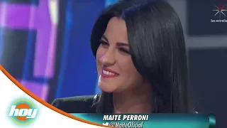 Maite Perroni juega ¡Basta! | Hoy