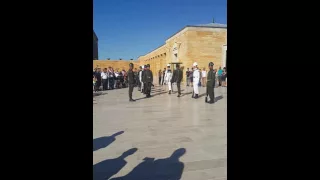 Anitkabir nöbet değişimi. ..