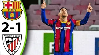 Barcelona vs Athletic Bilbao 2-1 Extended Highlights All Goals HD