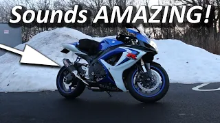 Suzuki GSX-R600 Yoshimura TRC Full Exhaust (BEST SOUNDING)