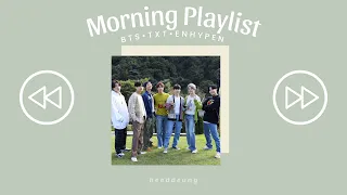 b t s • t x t • e n h y p e n/ I-LAND ~ morning playlist