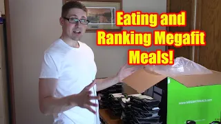 Megafit Meals Unboxing and Eating on Camera!