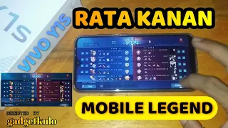 VIVO Y1s Mobile Legend Rata Kanan - TEST GAMING