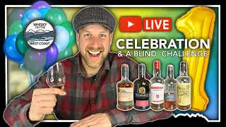 1 Year YouTube Celebration Plus Top Affordable Single Malt Scotch Whisky Blind Challenge