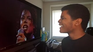 MICHAEL JACKSON - "Human Nature" Live At Wembley (REACTION)