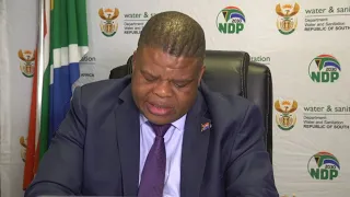 Budget Vote 41. Presentation by Deputy Minister of Water and Sanitation Hon. Mr. David Mahlobo