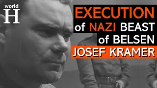 Execution of Josef Kramer - Nazi Guard in Auschwitz & Bergen-Belsen - Belsen Trial - World War 2