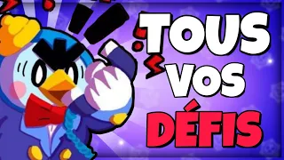 Je réalise TOUS vos DÉFIS IMPOSSIBLES sur BRAWLSTARS... (j’ai peur)