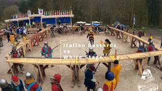 Italian Bastards vs White Stags Bitva Libušín Buhurt League World Championship 2023