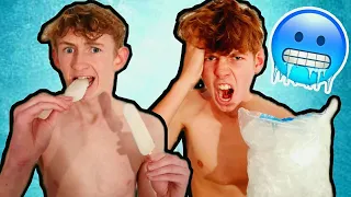 Last To Get A BRAIN FREEZE Wins $10,000! (EXTREME CHALLENGE)