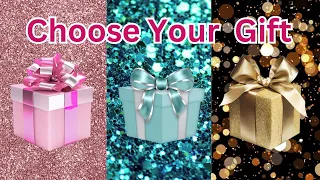 Choose your New Year gift😍💝💜2good and 1 bad gift box challenge #3giftbox #wouldyourather