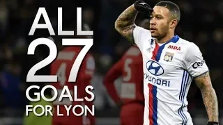 Memphis Depay – All 27 Goals Scored for Lyon (2017-2018)