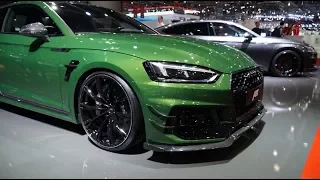 Новый Audi A6, странный Мерседес, болотный BMW 8. Женева 2018