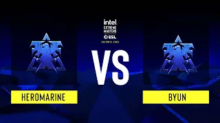 SC2 - HeroMarine vs ByuN - IEM Katowice 2023 - Group D