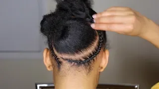 How To Cornrow The Back Of Your Head Beginners Tutorial Part Three