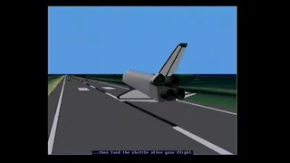 Microsoft Space Simulator - Video Game Trailer (1994, MS-DOS)