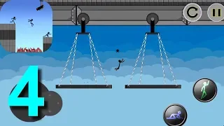 Stickman Parkour Ultimate Walkthrough Part 4 / Android Gameplay HD